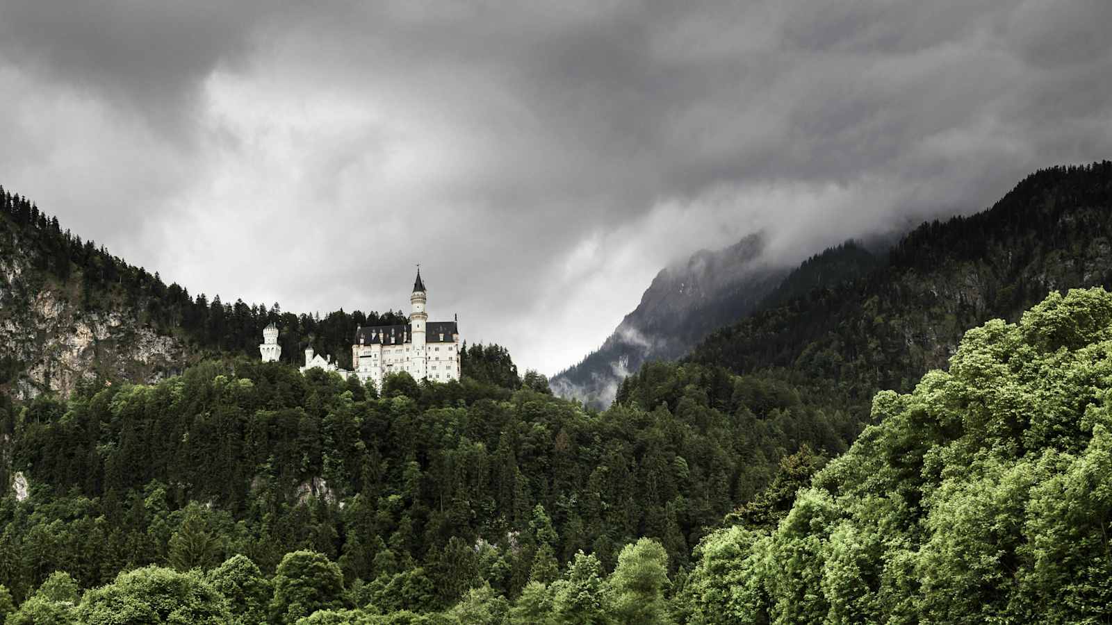 Schloss Neuschwanstein in Bayern