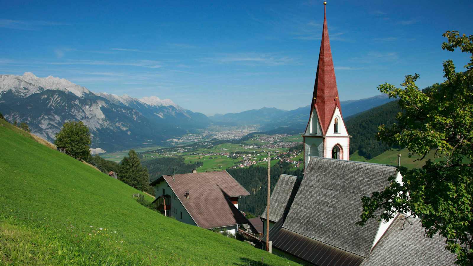 Wallfahrtskirche: St. Quirin im Sellraintal