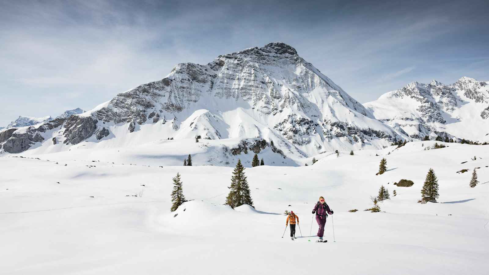 Bei Skitouren sollte man auf Wildtiere Rücksicht nehmen