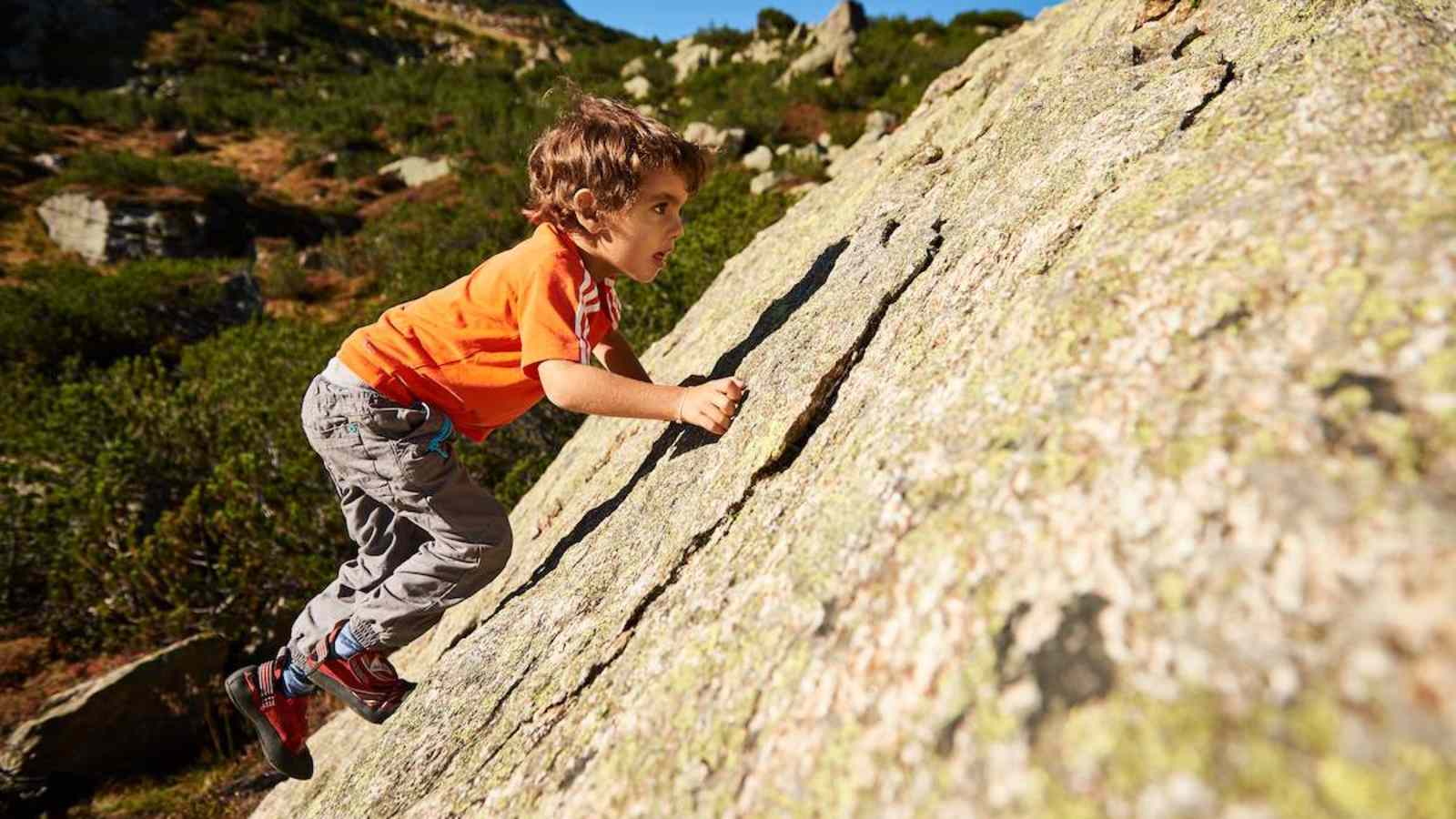 Boulderspaß, auch für die Kleinsten: Der Silvapark