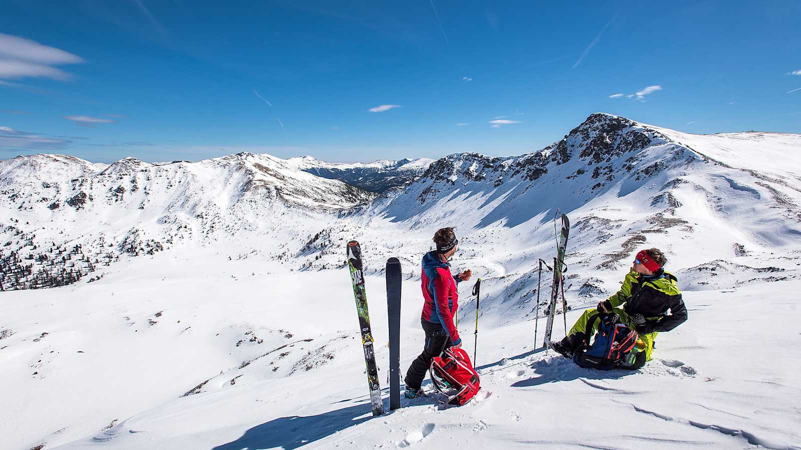 Auf Skitour in den Kärntner Nockbergen