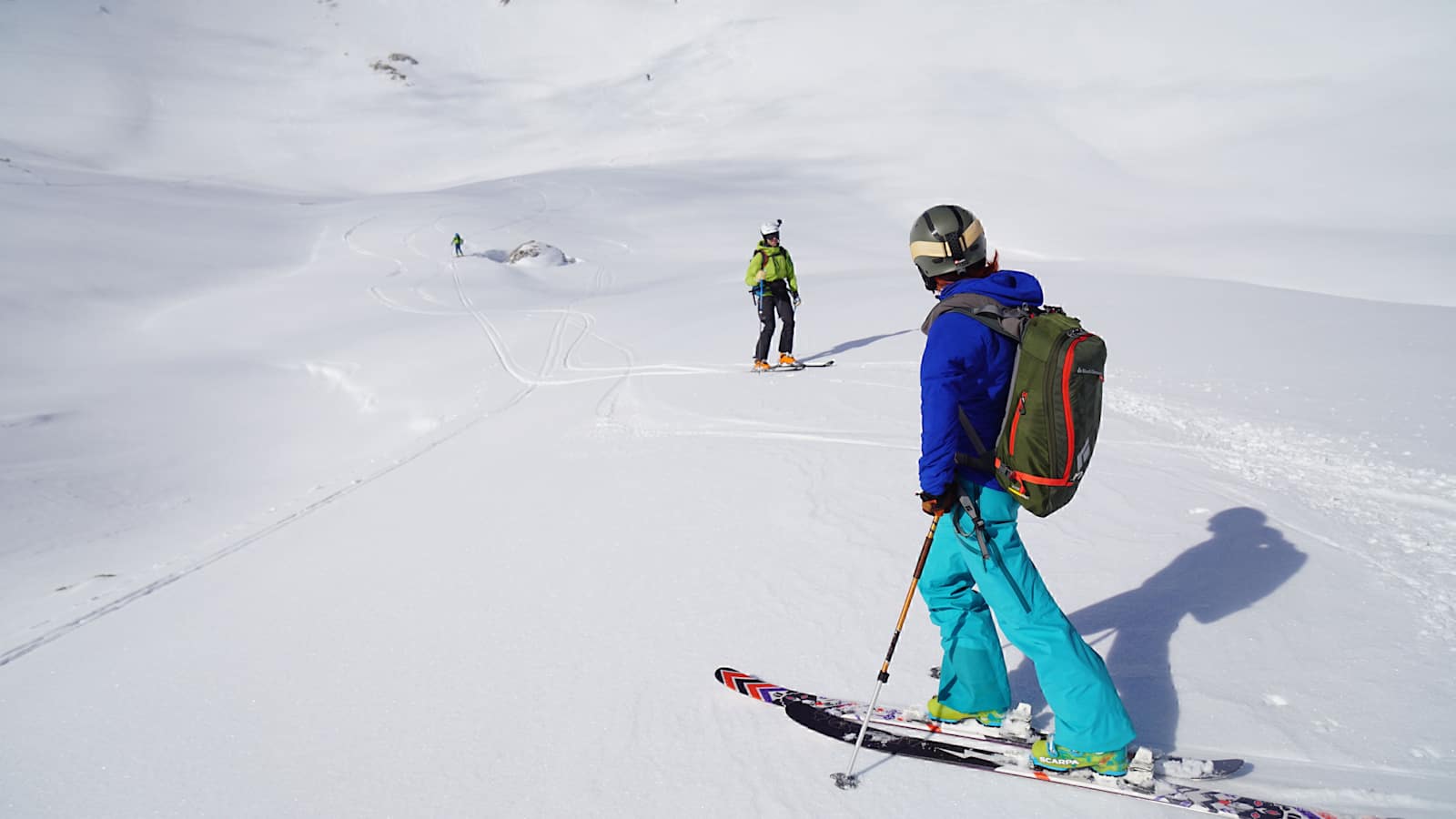 Skitourengeher im Gelände