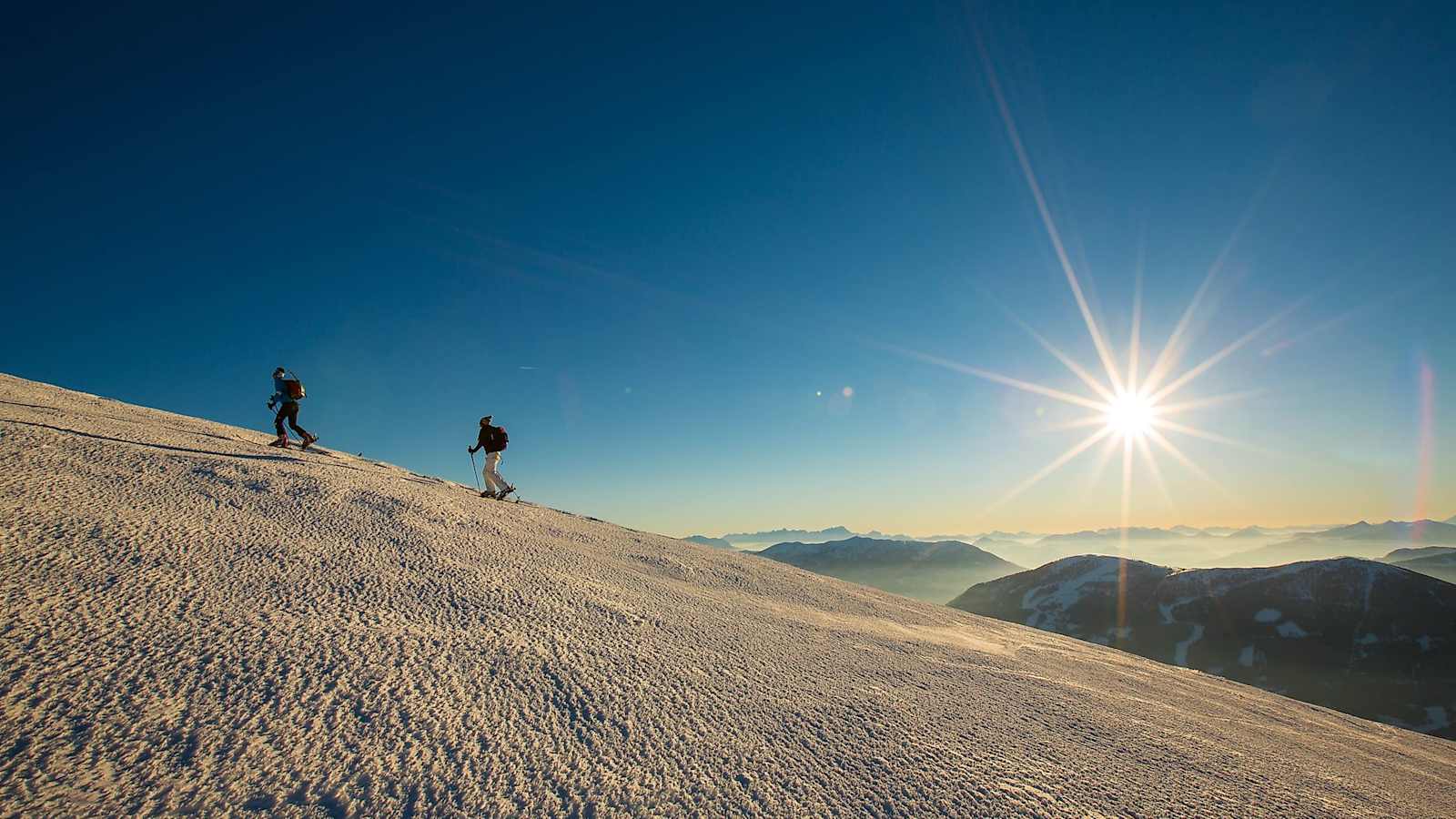 Skitourengeher am Falkert