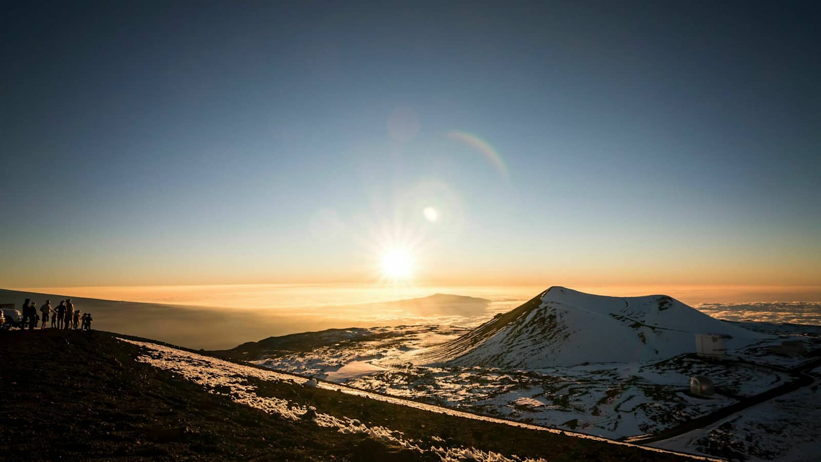 Sonnenaufgang am Mauna Kea