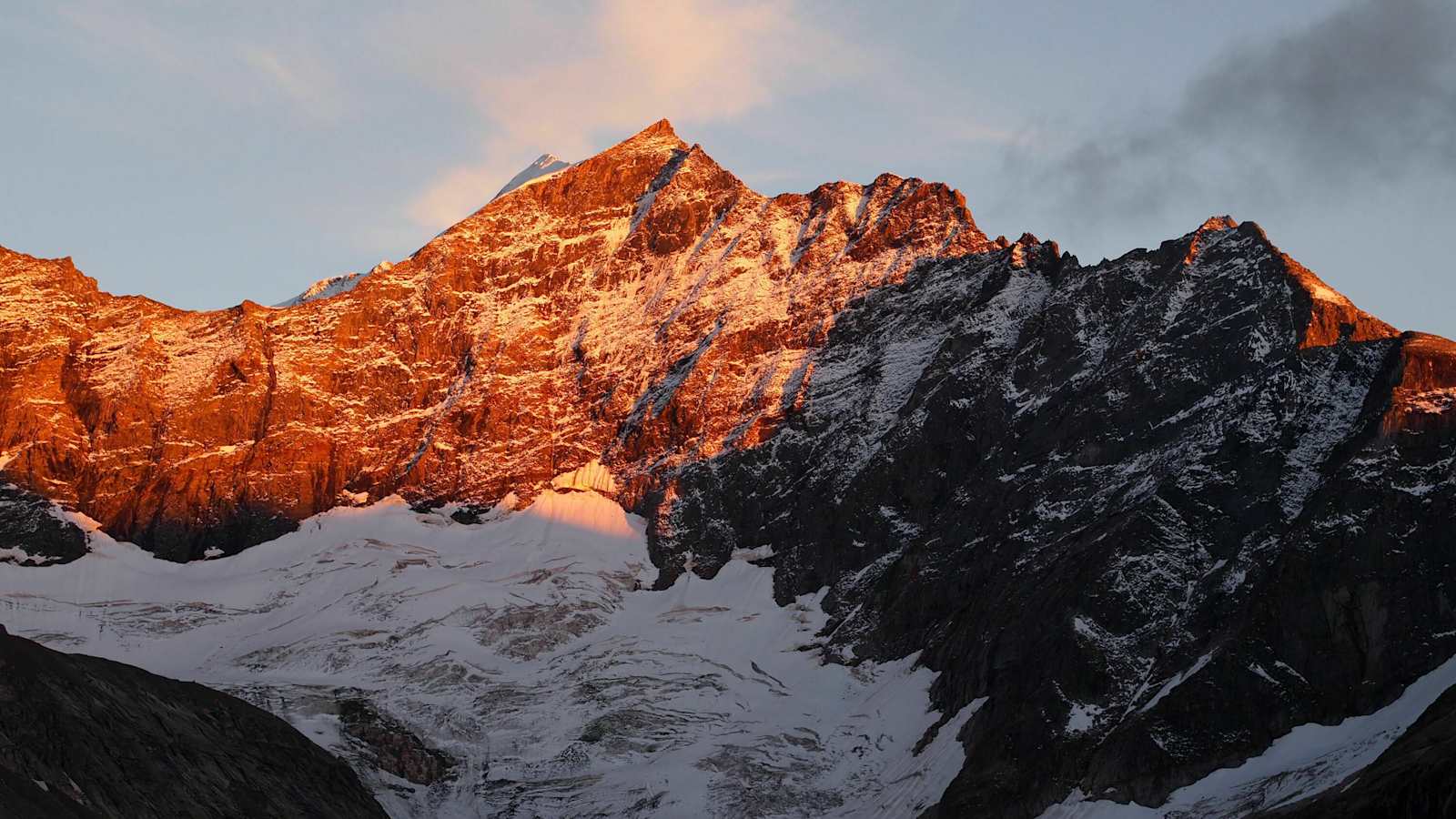 Sonnenuntergang im Stubachtal