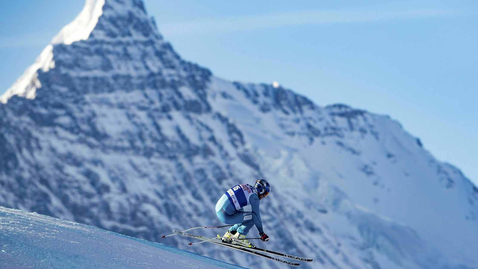 Aksel Lund Svindal in Val d'Isere, Frankreich