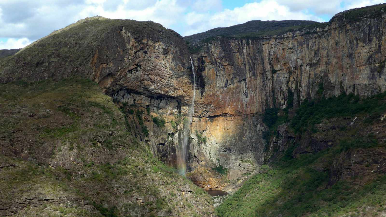 Wasserfall Cachoeira do Tabuleiro