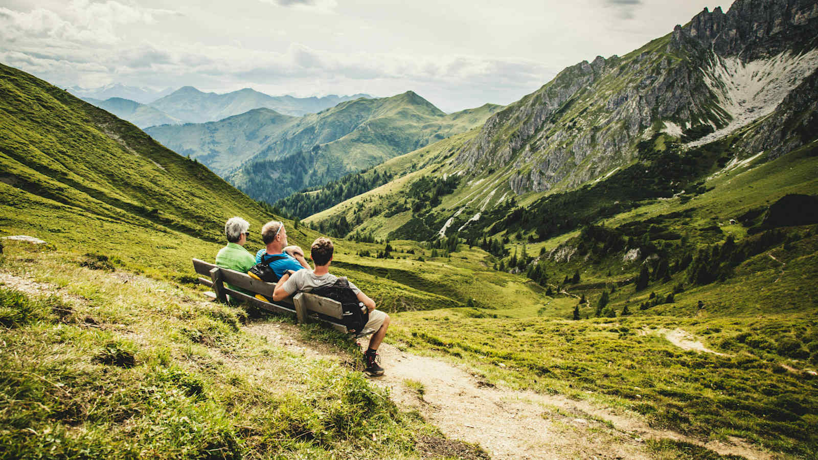 Eine letzte Pause vor dem Abstieg. Draugsteintörl