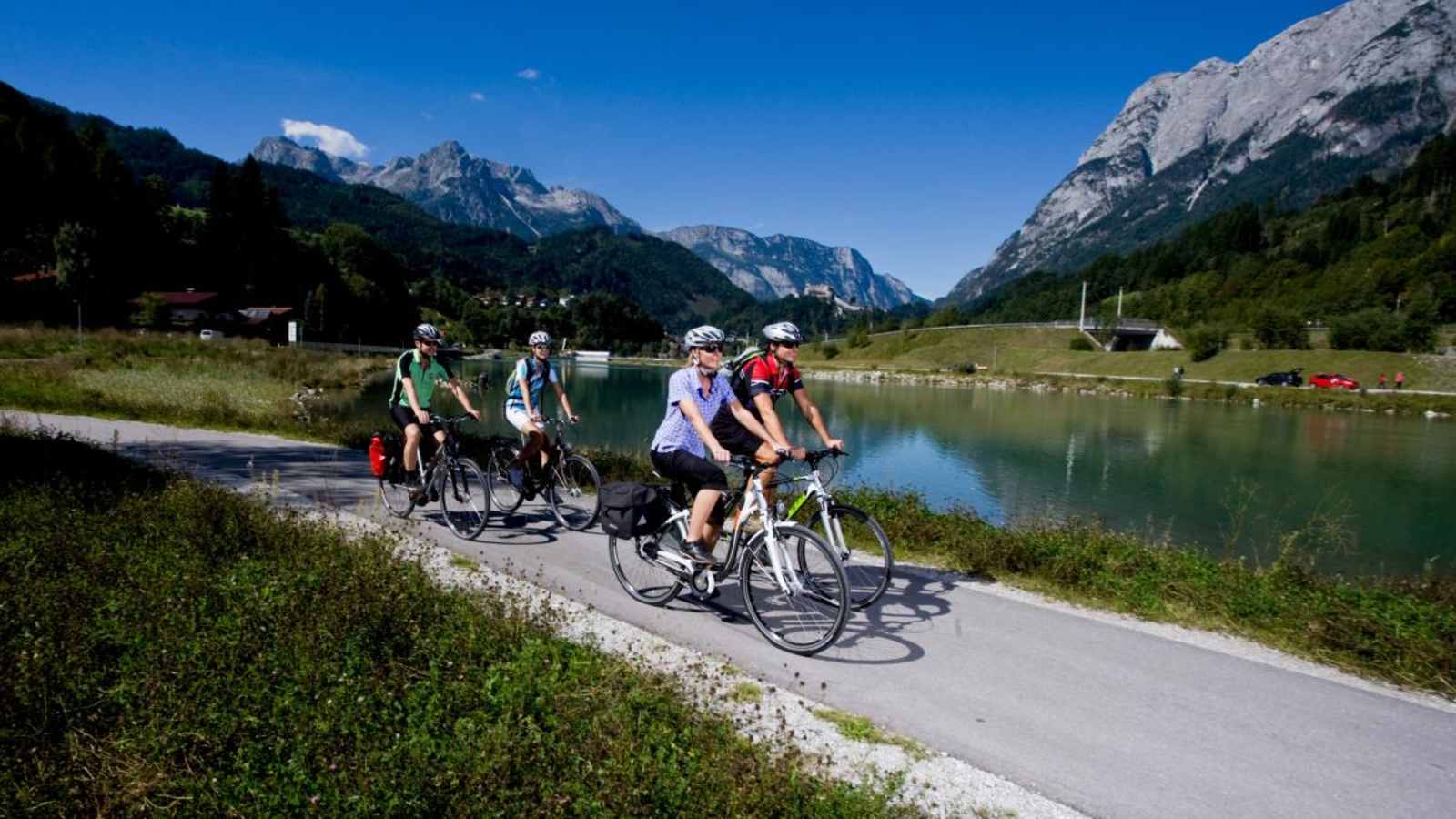 Auf dem Tauernradweg durch das Salzburger Land