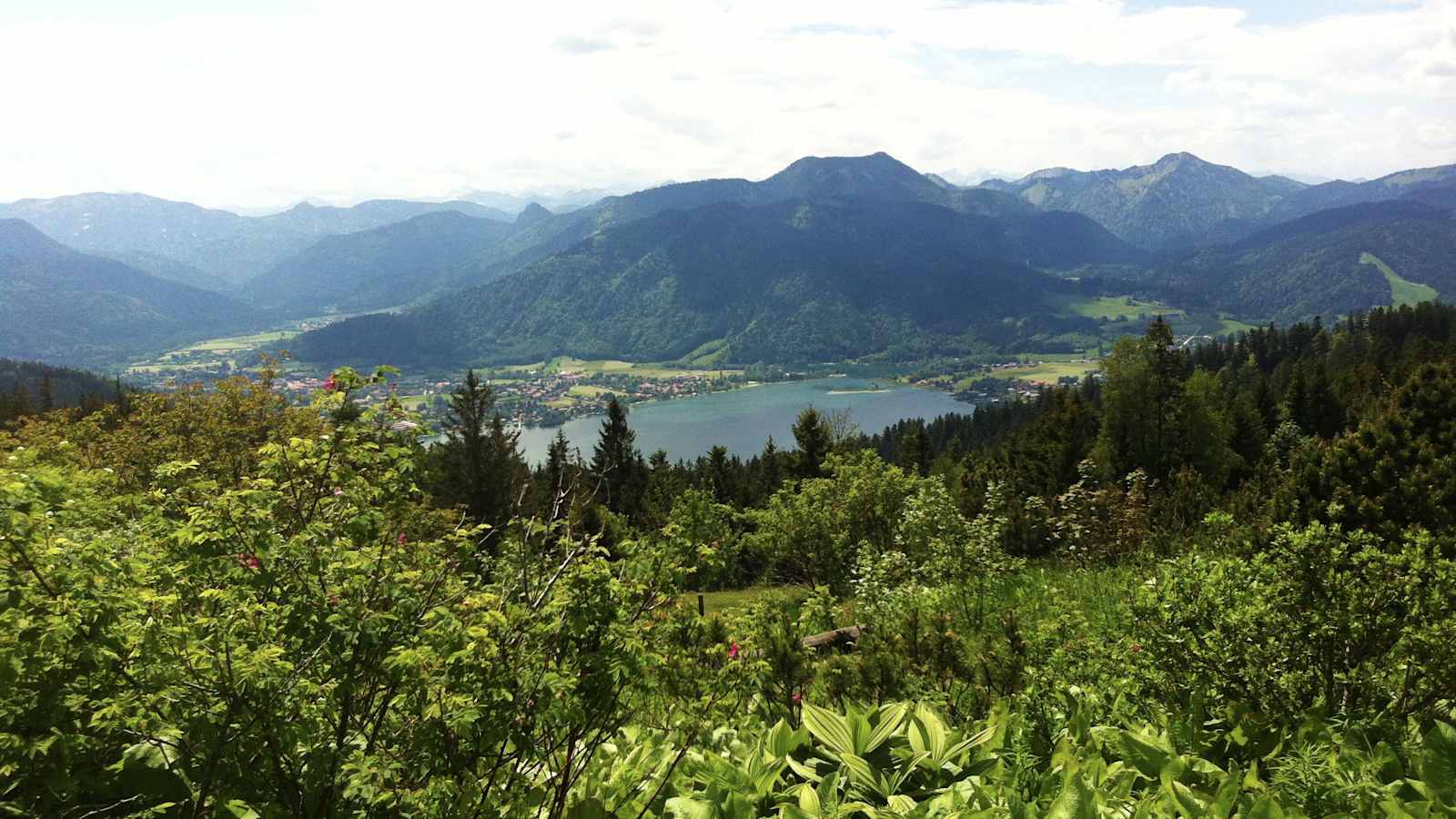 Tegernsee in Bayern