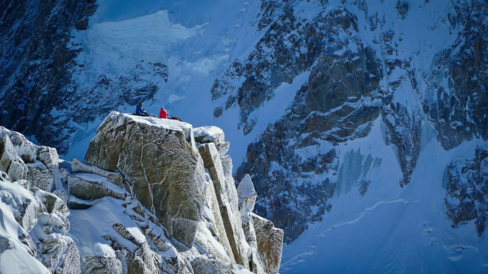 Gipfelgespräche unter vier Augen, Chamonix, Frankreich