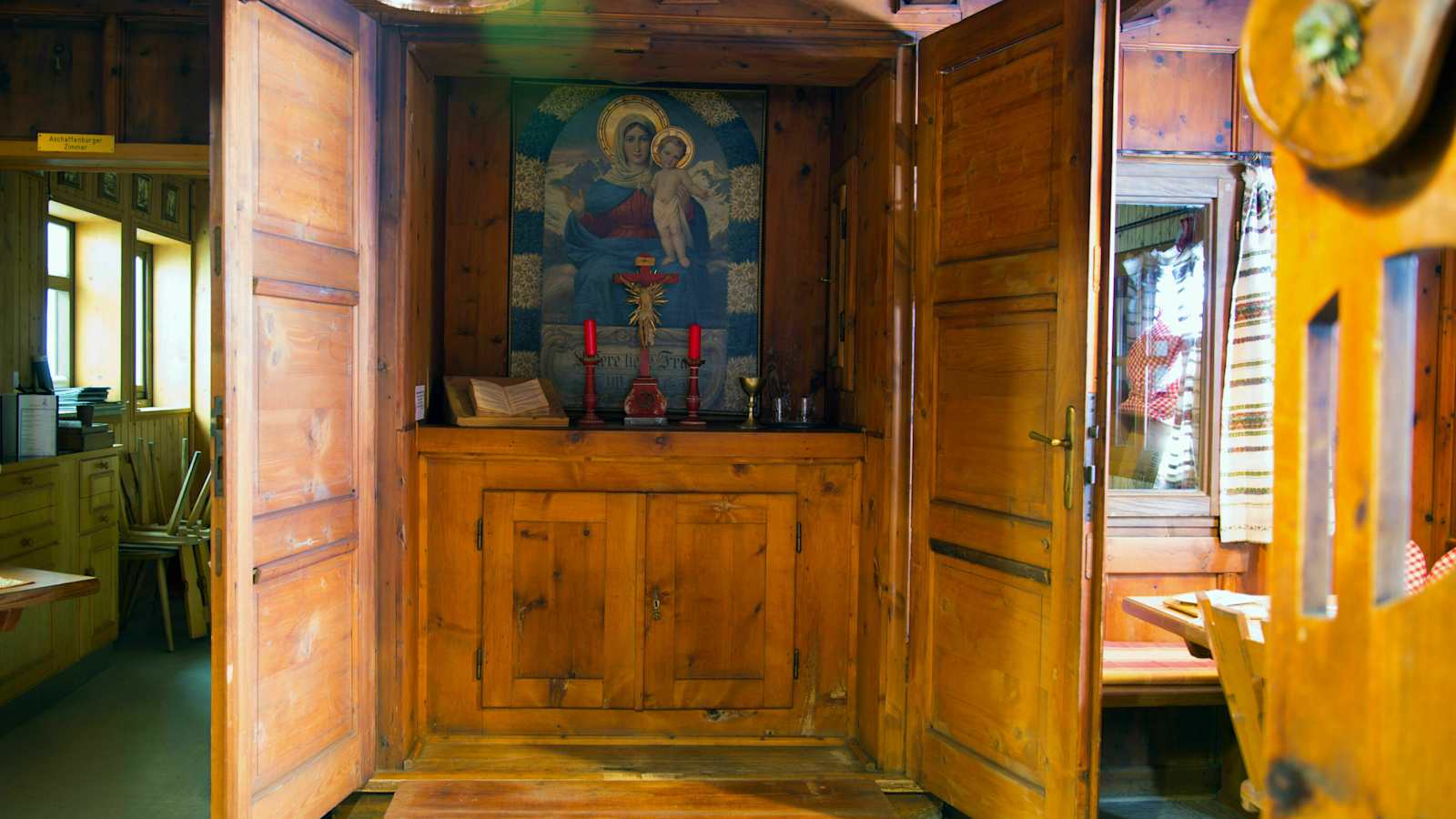 Altar der Vernagthütte in Tirol