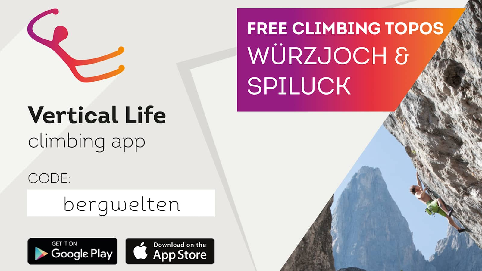 Vertikal Life - Gutscheincode für Würzjoch & Spiluck