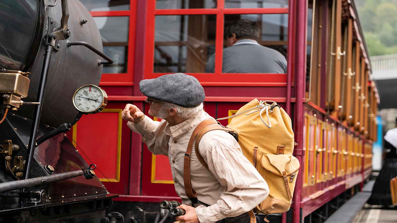 Mit der historischen Dampflock gelangt man besonders gemütlich auf die Rigi.