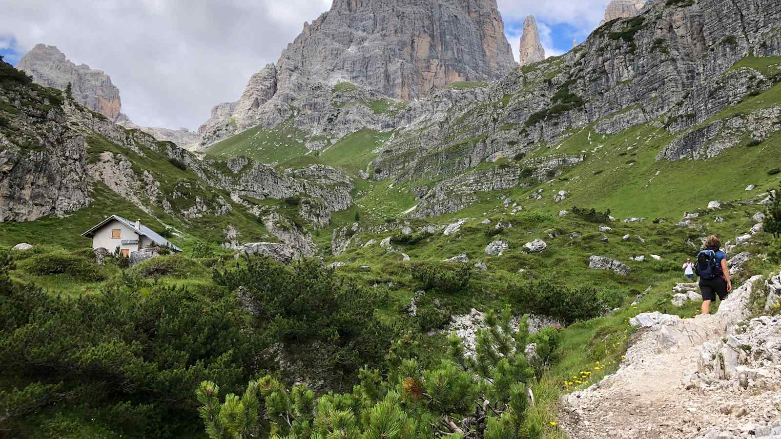 Wanderung zur Rifugio Tosa e Pedrotti