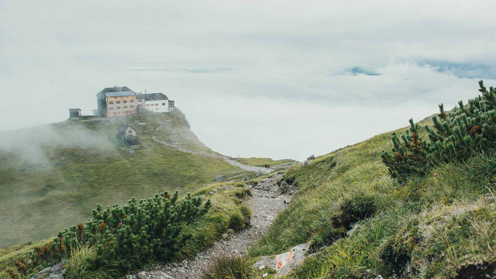 Das Watzmannhaus.