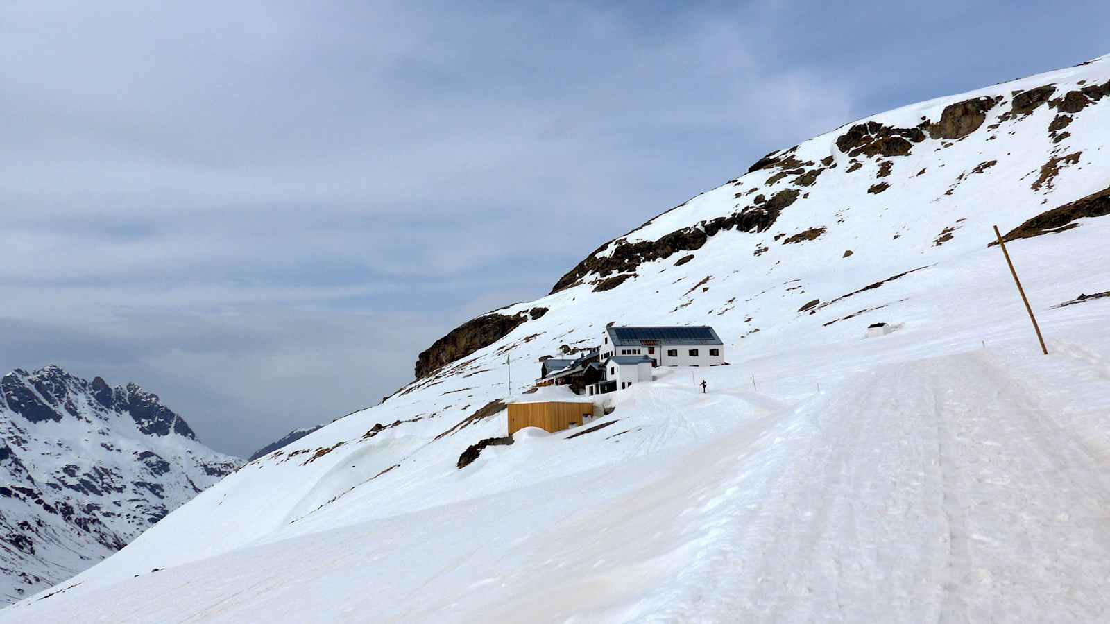 Wiesbadener Hütte in der Silvretta in Vorarlberg