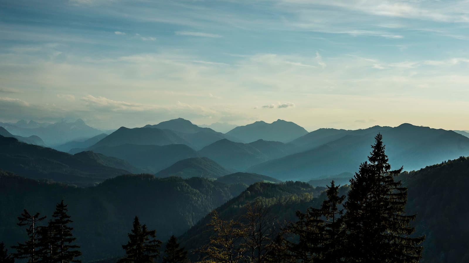 Atemberaubendes Bergpanorama.