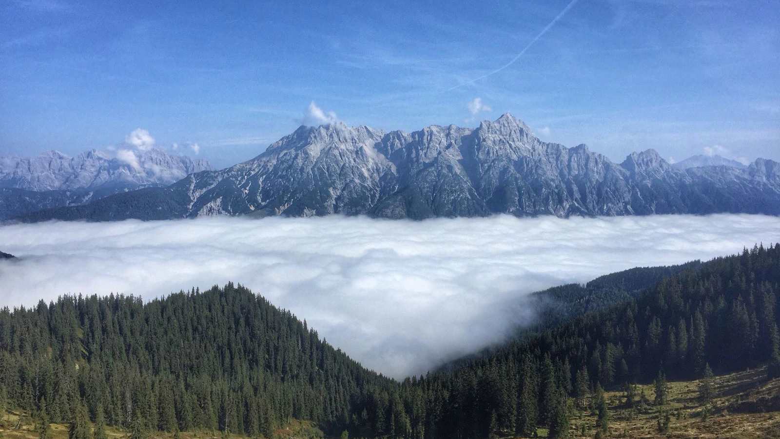 Wolkenmeer Saalbach