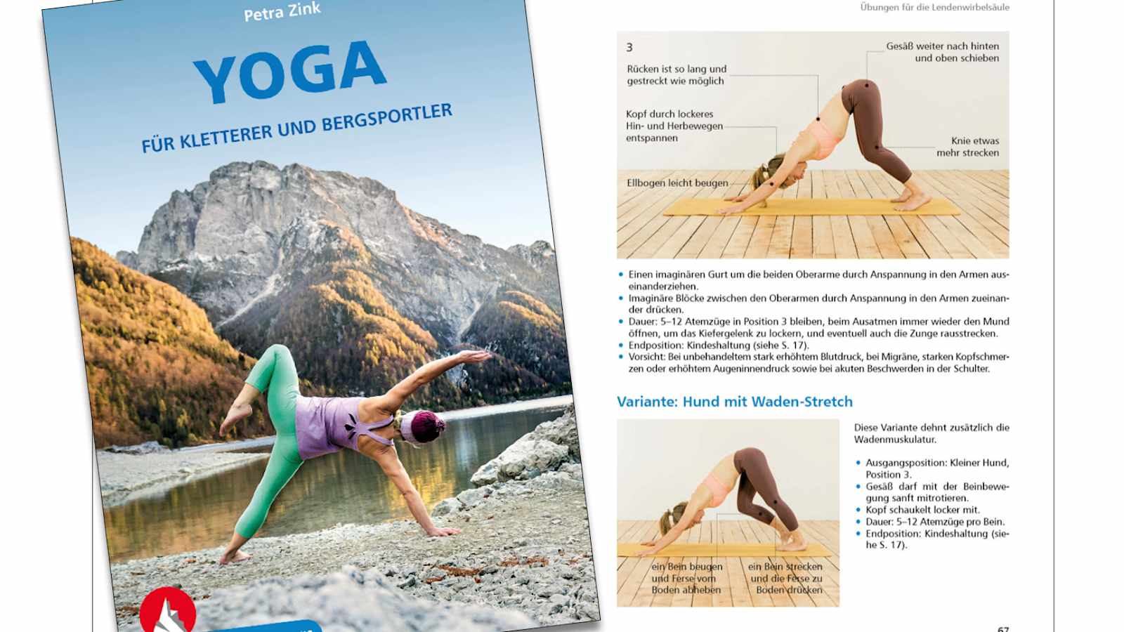 Yoga für Kletterer und Bergsportler, Petra Zink