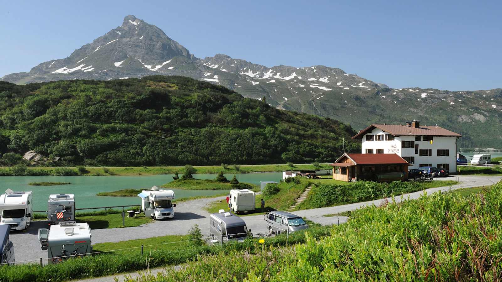 Campingplatz Zeinissee im Galtürtal