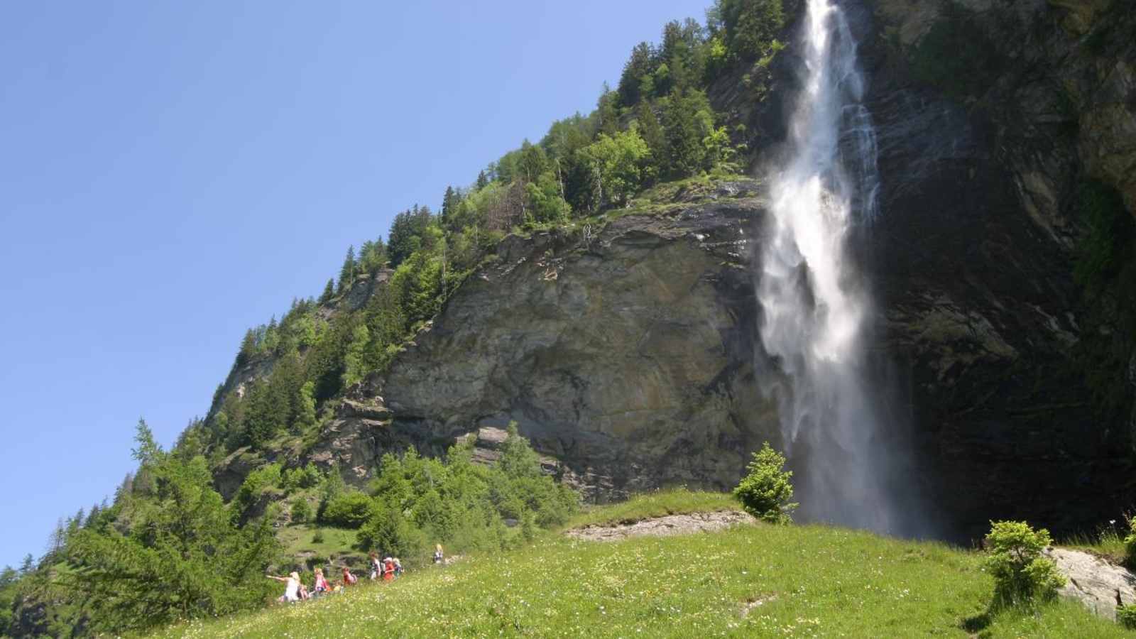 Aussichtskanzel unter Fallbachfall