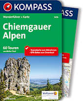 Kompass Wanderführer Chiemgauer Alpen