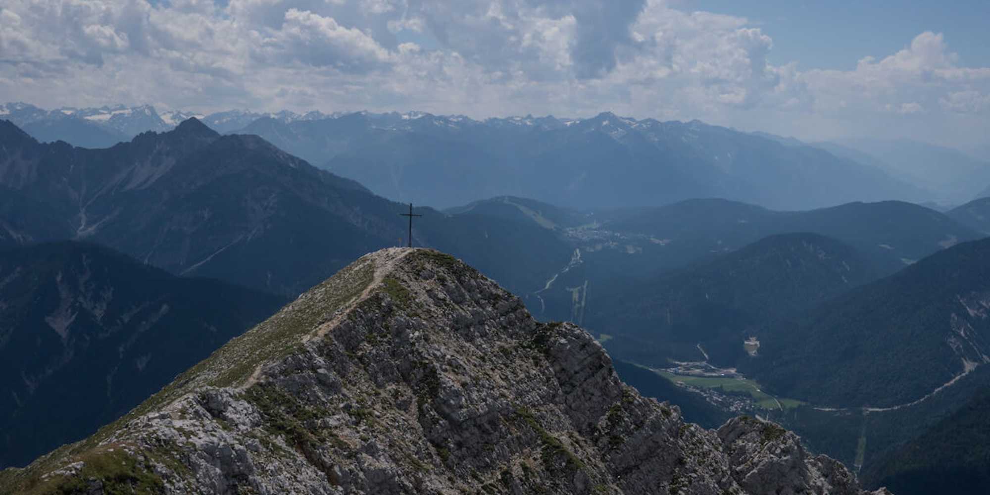 Der Brunnstein im Naturpark Karwendel