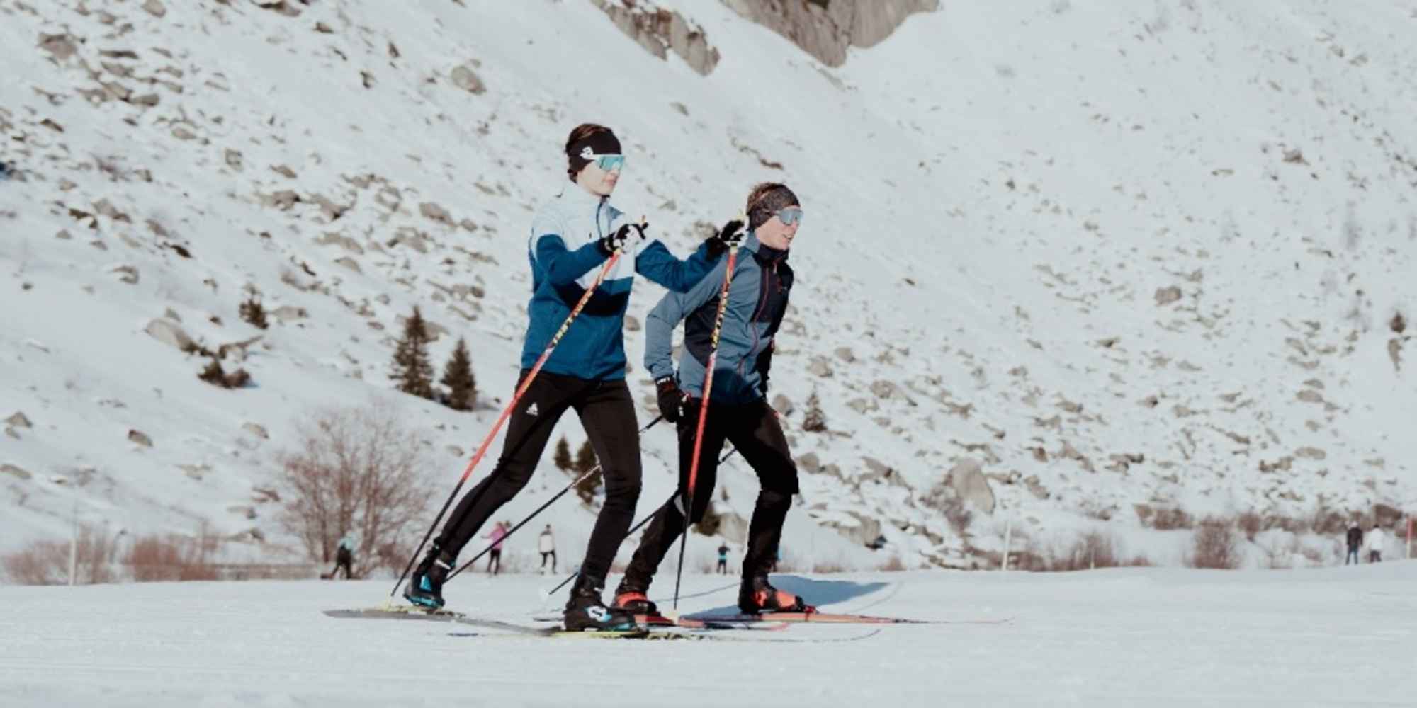 Auf der Langlaufrunde Andermatt 2