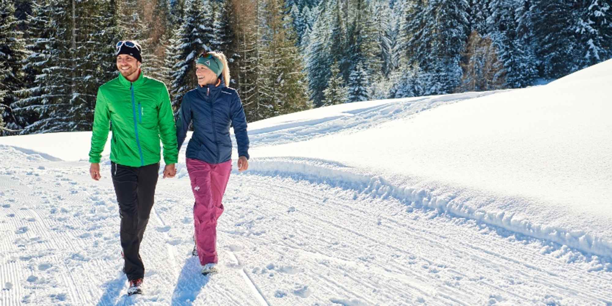 Winterwandern am Hochplateau Tschengla