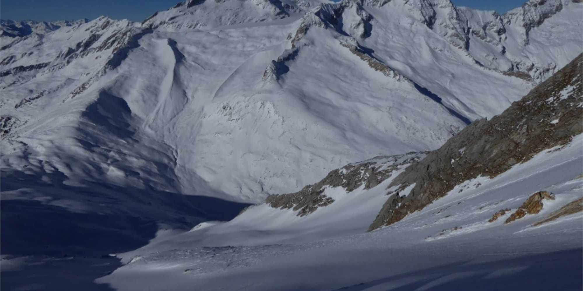 Skitour auf die Hohe Wand im Pfitscher Tal bei Sterzing.