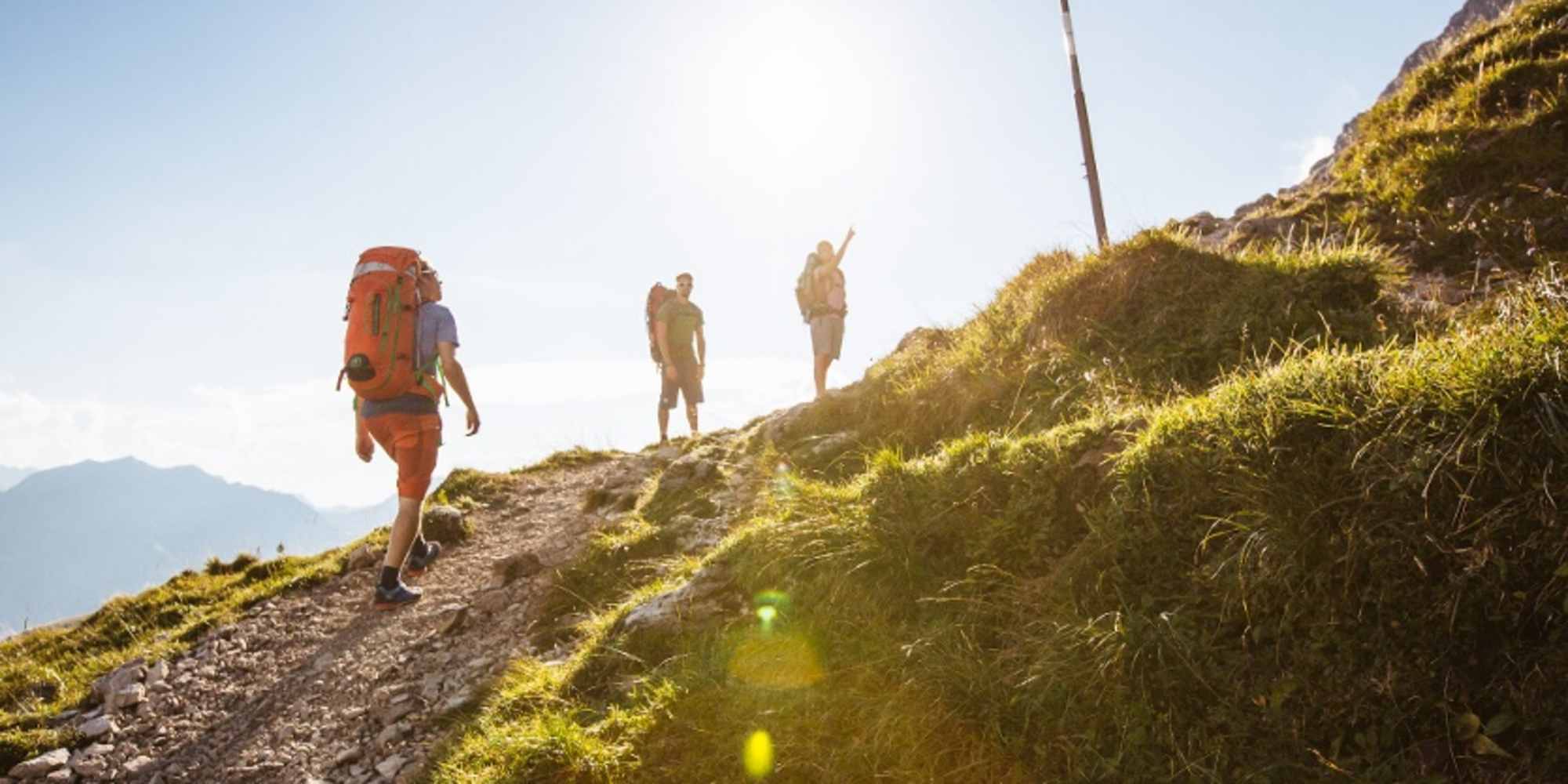 Im Wandergebiet Warth-Schröcken