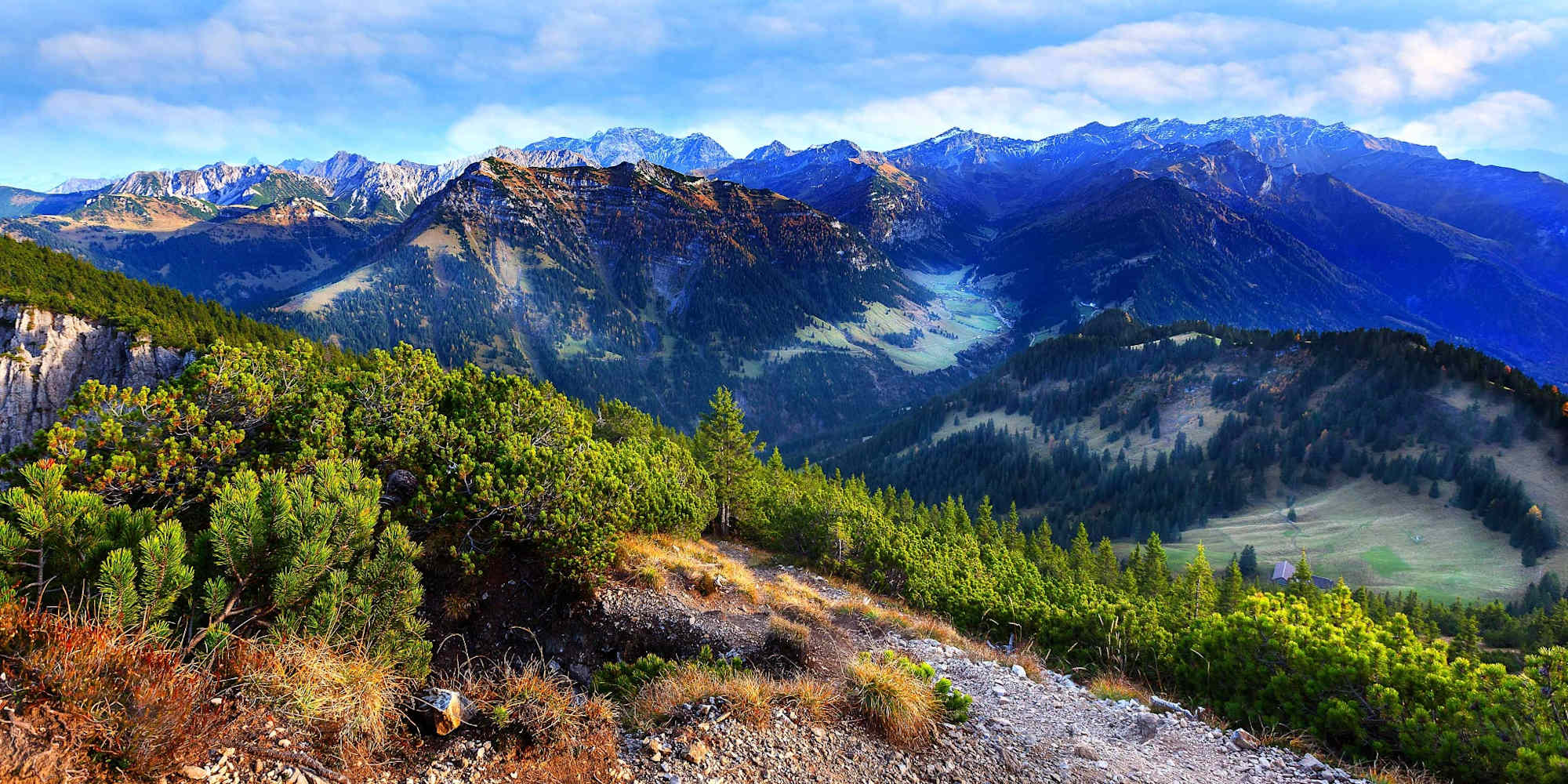Aussicht vom Alpspitz