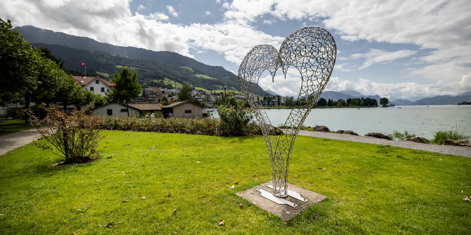 Küssnacht am Rigi: Start der Wanderung