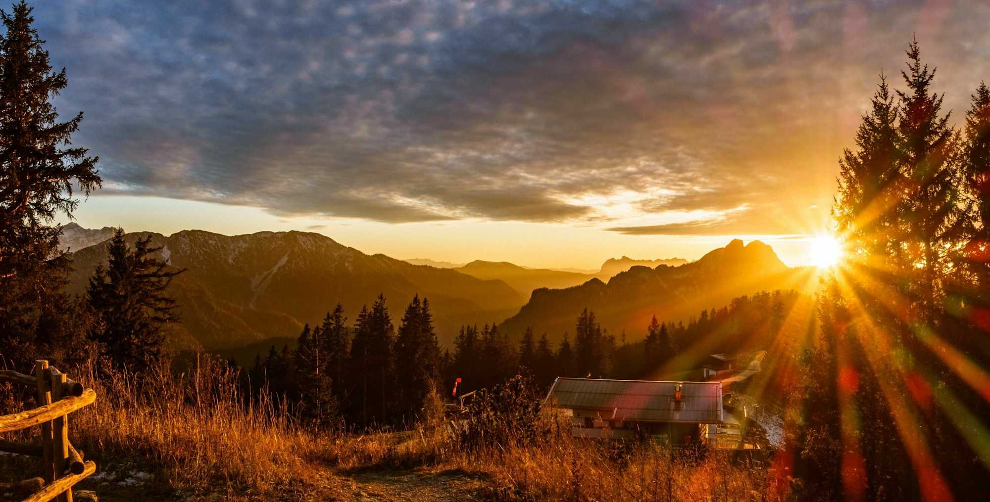Abendstimmung am Unternberg