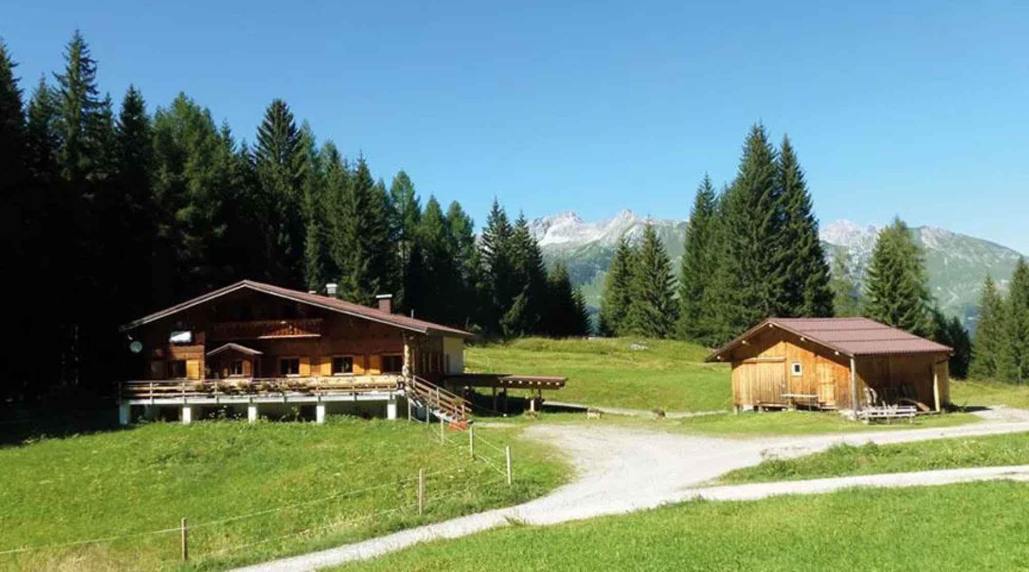 Die Jausenstation Wase im Tiroler Lechtal