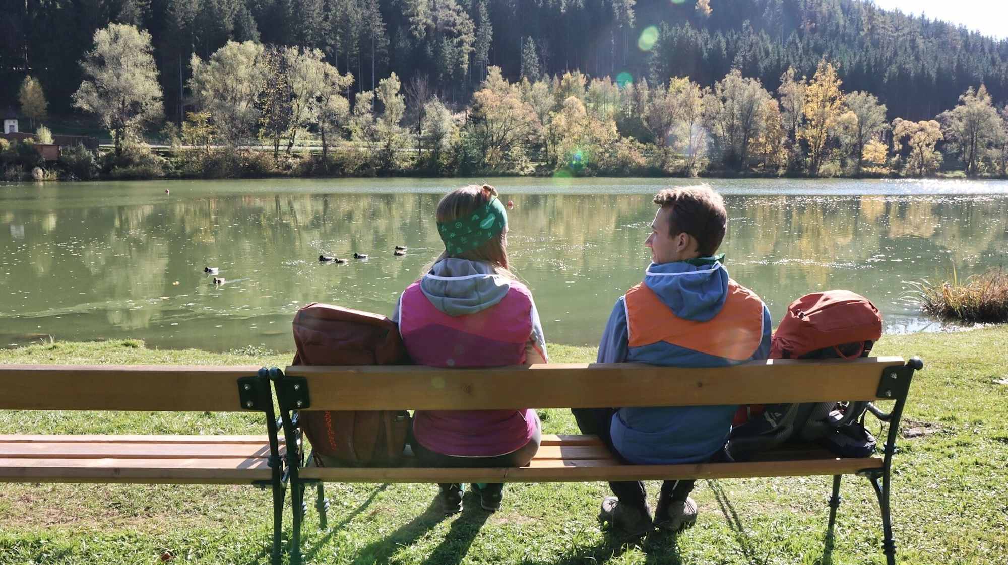 Styrian Iron Trail - Etappe 1 - Rast am Trabochersee