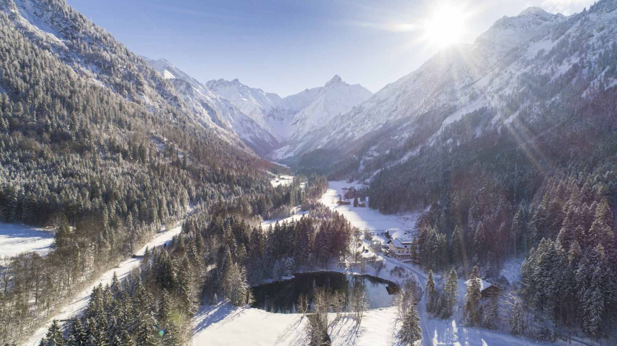 Winterlicher Christlessee
