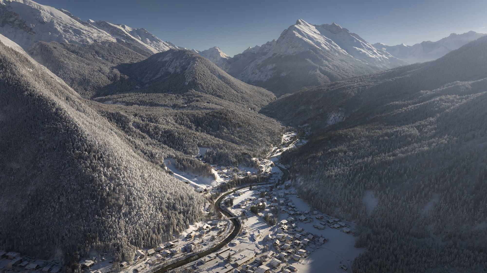Scharnitz mit Blick ins Karwendel