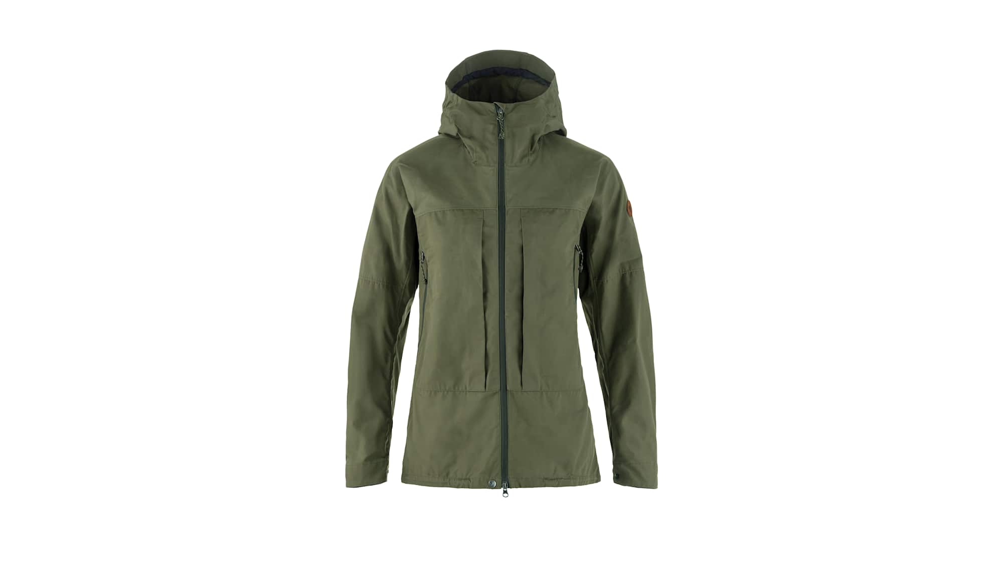 Die Bergtage G-1000-Jacke für Damen in der Farbe „Laurel Green”.