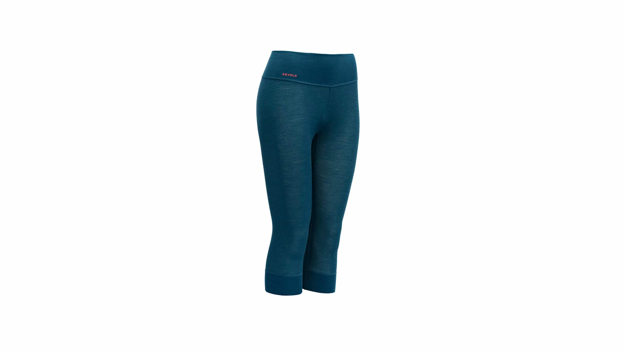 Die Devold Wool Mesh Hose besteht zu 100 Prozent aus Wollnetzgewebe.