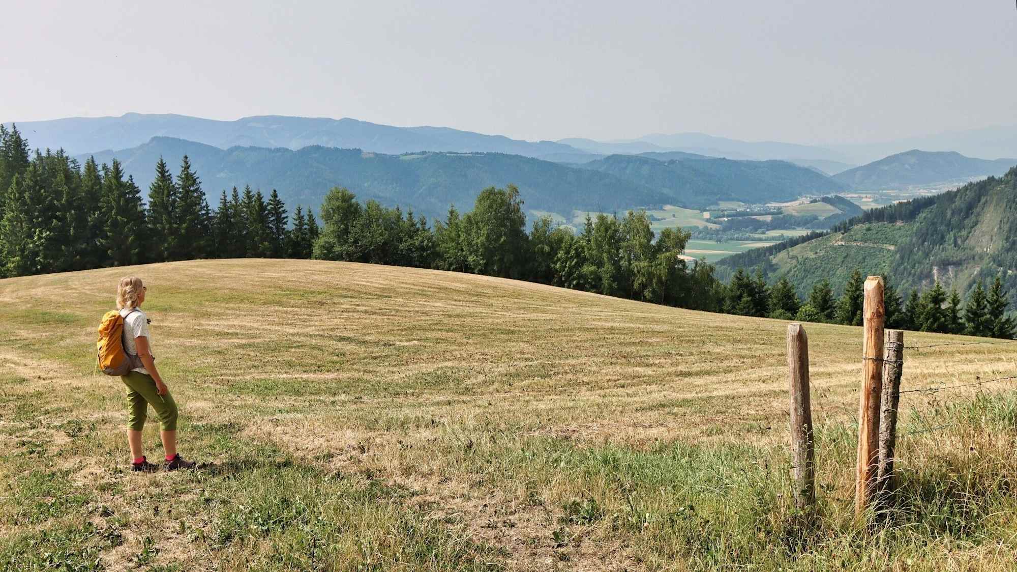 Styrian Iron Trail - Etappe 1 - Ausblicke