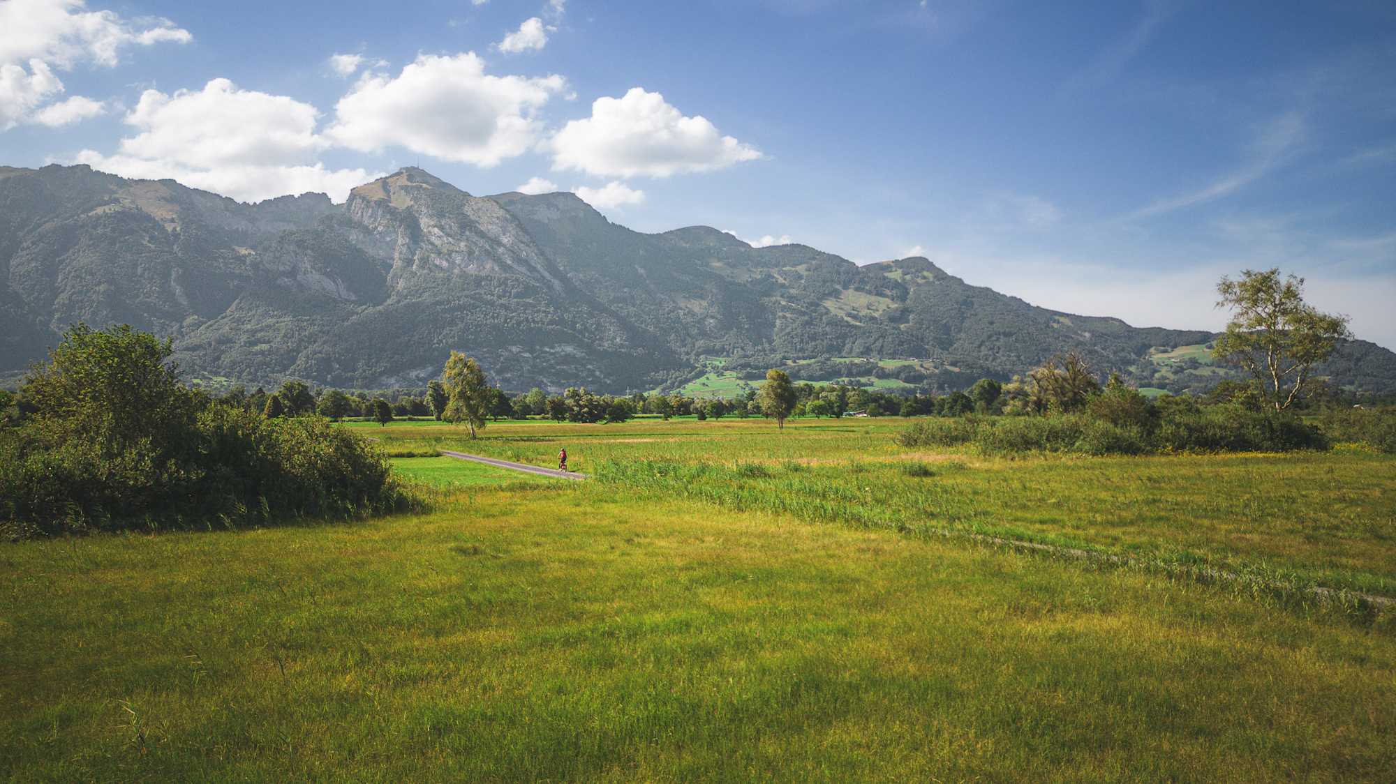 Liechtenstein mit dem E-Bike