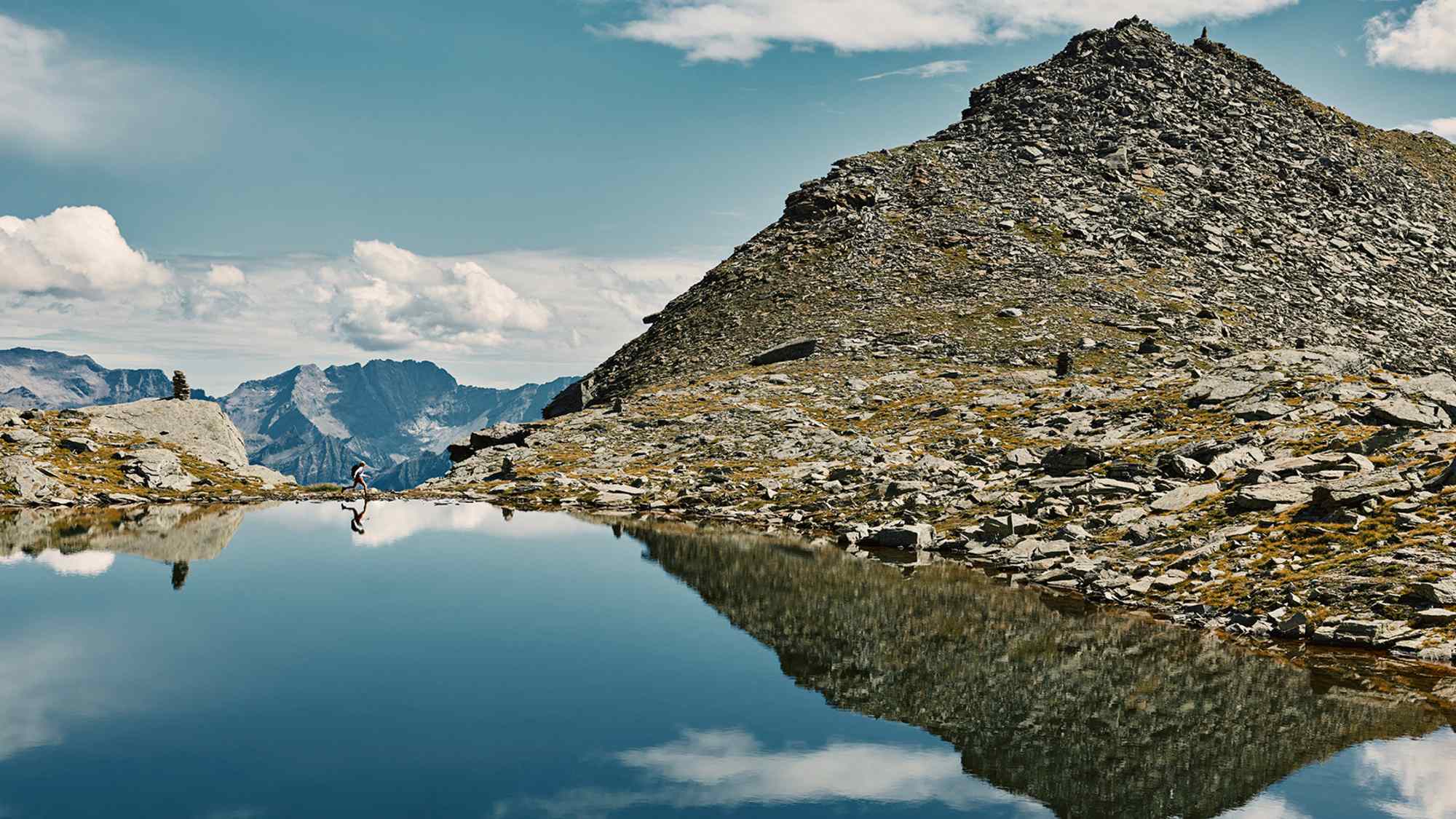 Kristallklare Bergseen.