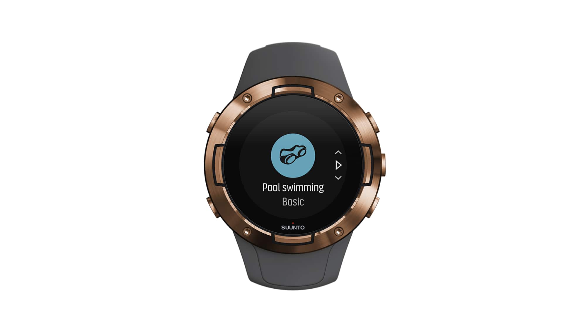 Die SUUNTO 5 – Graphite Steel ist für jede Sportart ideal.
