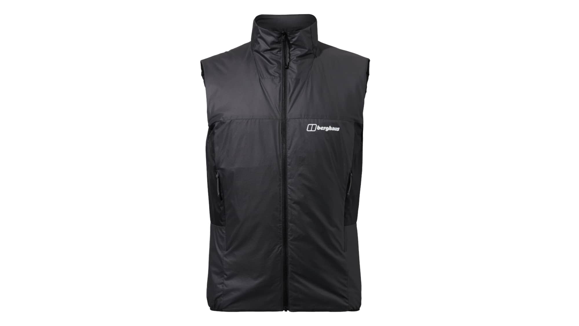 Die MTN Arete LB Synthetic Vest für Herren in den Farben grau-schwarz.