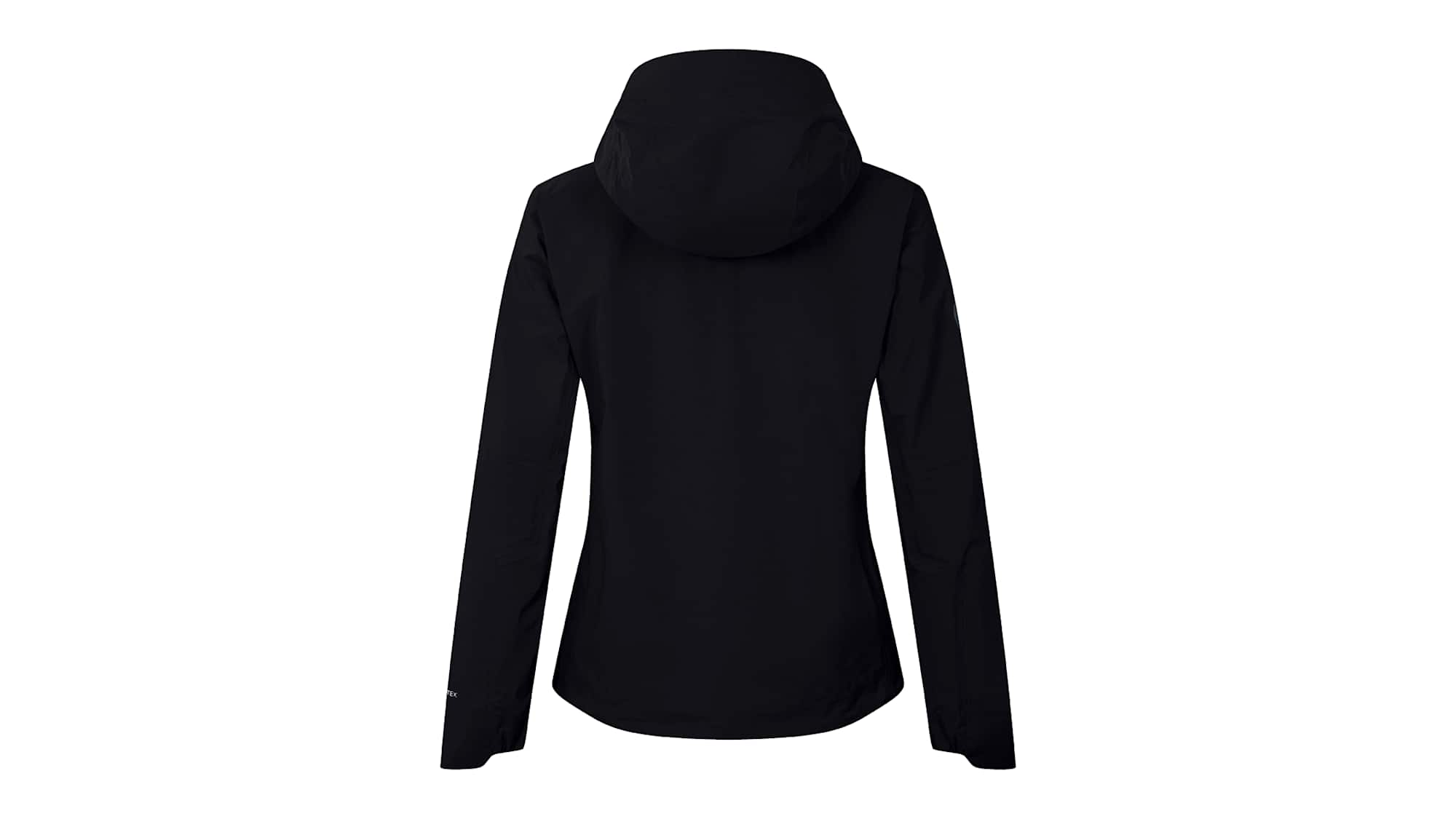Die ENDURA MT500 ADV Jacke in der Farbe "schwarz" von hinten.