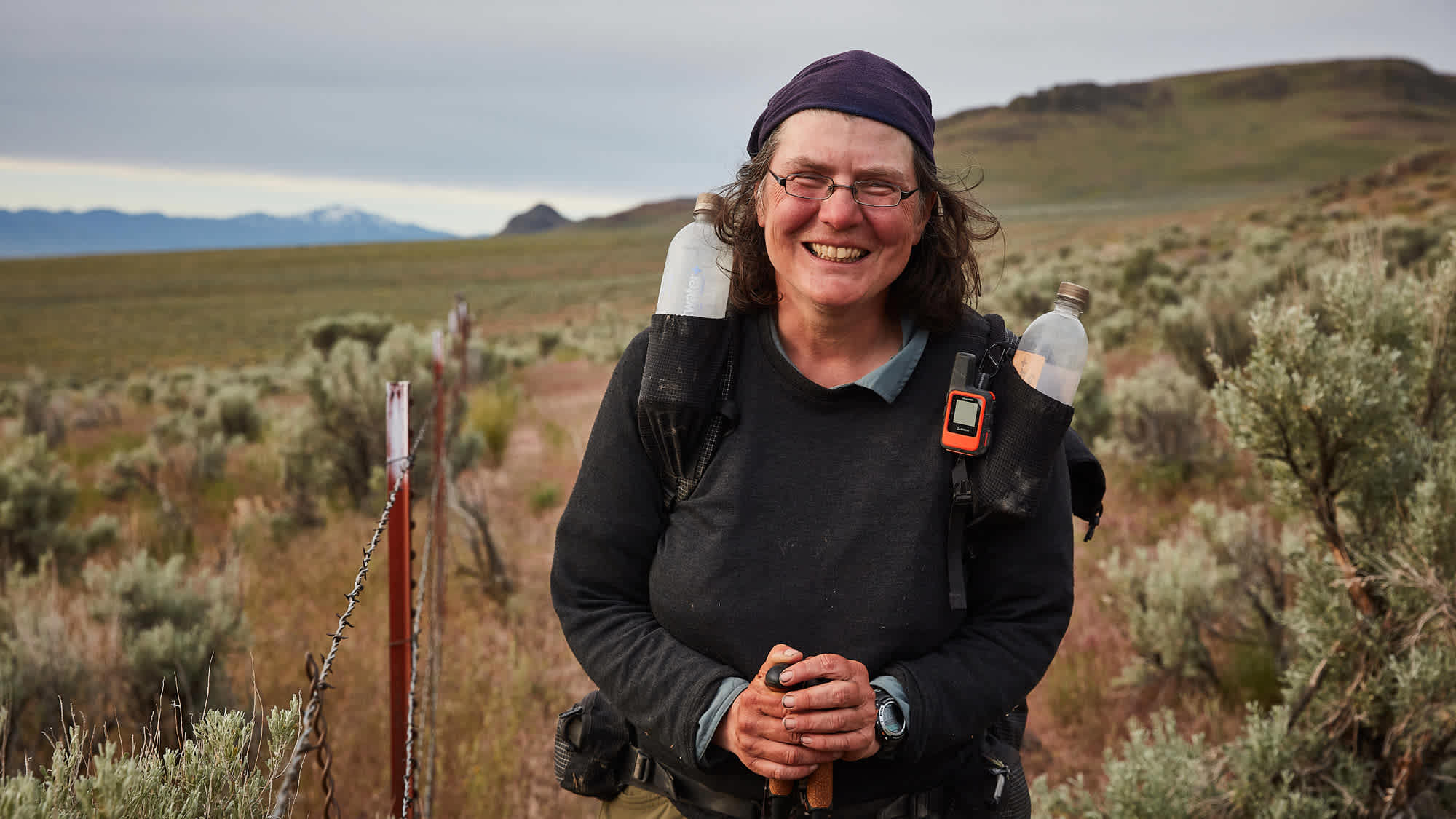 Weitwanderin Christine Thürmer ist im Bergwelten-Podcast zu hören.