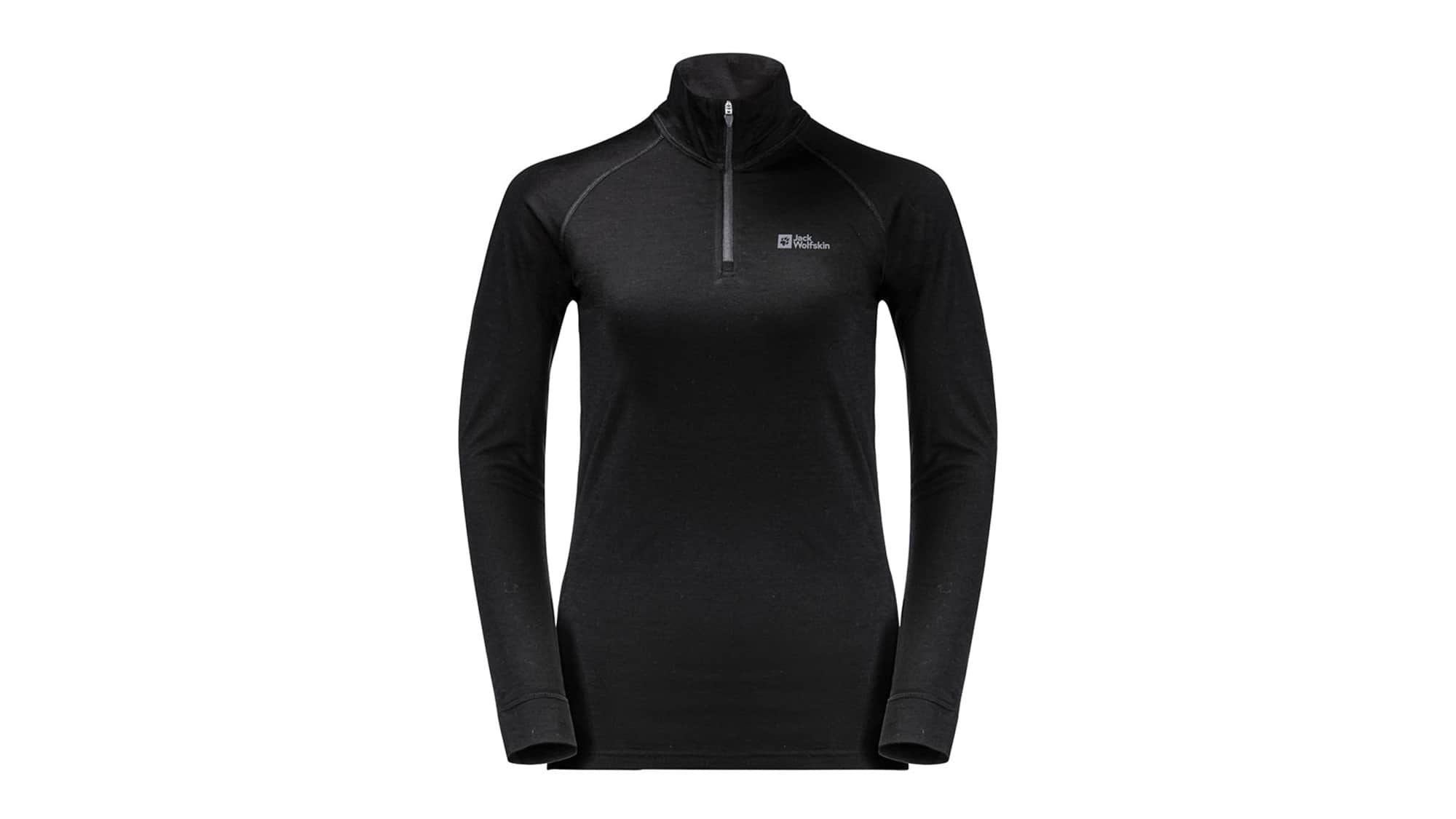 Das Funktionsshirt gibt es für Frauen und Herren in der Farbe Black. 