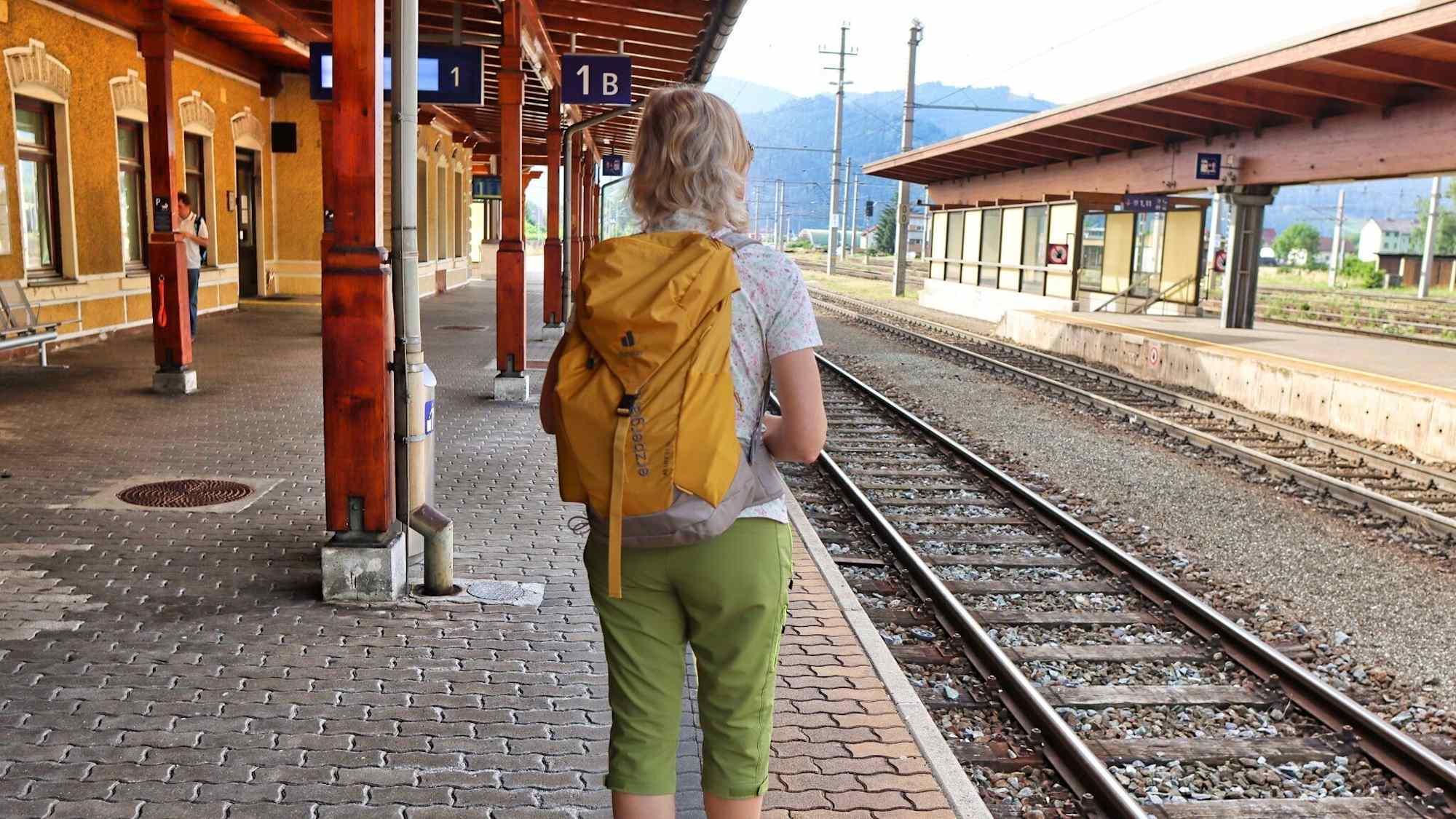 Styrian Iron Trail - Etappe 1 - Start am Bahnhof in St. Michael